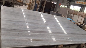 Chinese Crystal Wood Vein Marble Slab
