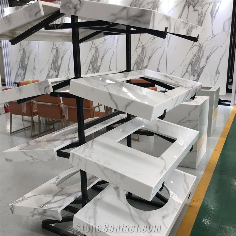Factory Nanoglass White Super Nanoglass with Vein