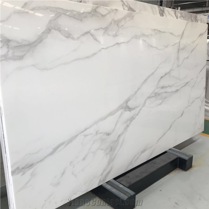 Factory Nanoglass White Super Nanoglass with Vein