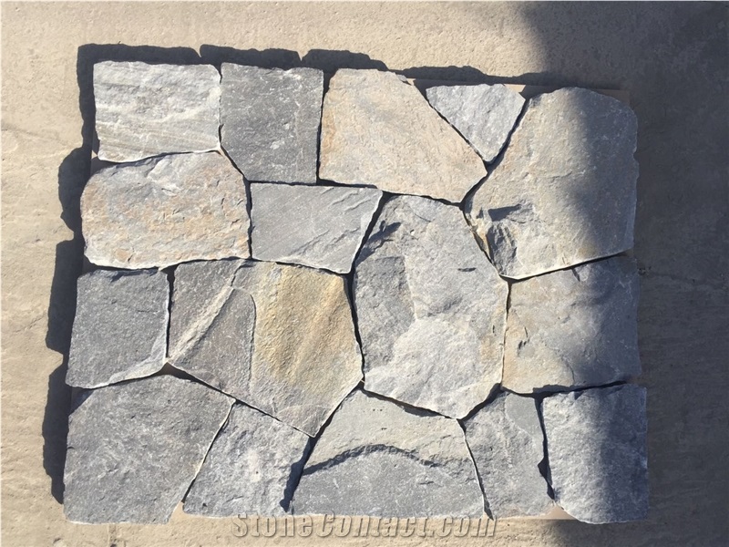 Grey Wall Cladding Loose Stone Cultured Stone
