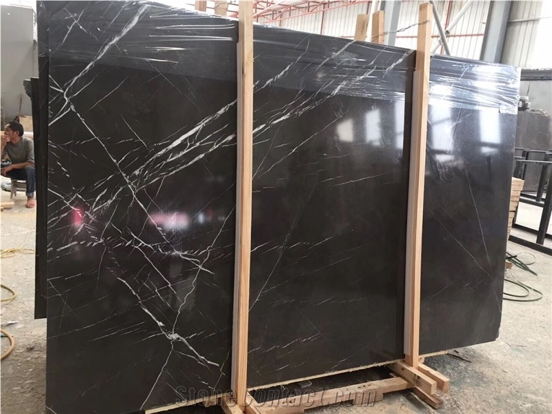 Iranian Pietra Grey Marble Slab Flooring Tile