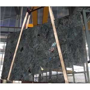 Madagascar Natural Lemurian Blue Granite Slabs