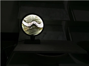 Marble Lamp Nice Design for Bedroom