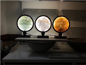 Marble Lamp Nice Design for Bedroom