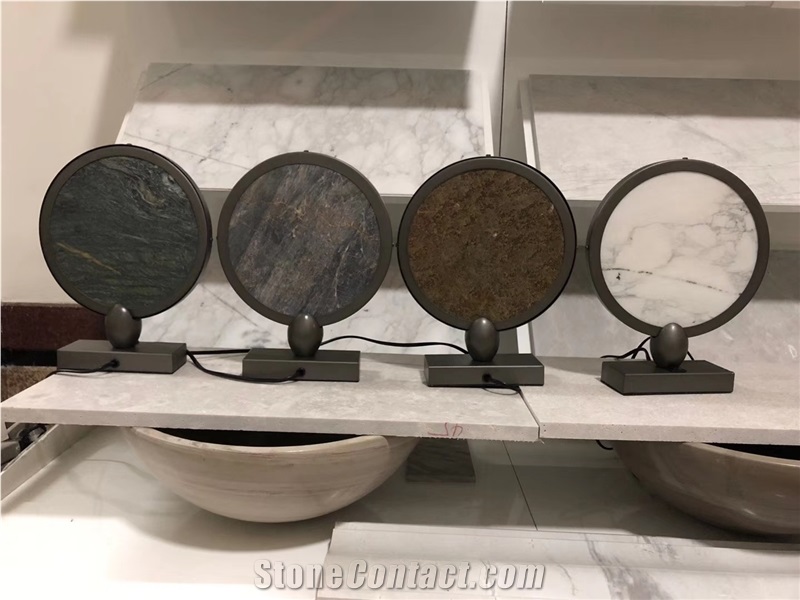 Marble Lamp Nice Design for Bedroom