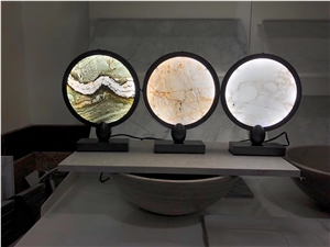 Marble Lamp Nice Design for Bedroom