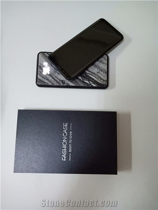 Marble Pattern Slim Fast Charging Pad Wireless