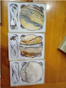 Marble Wireless Charger Stone Carved Gifts