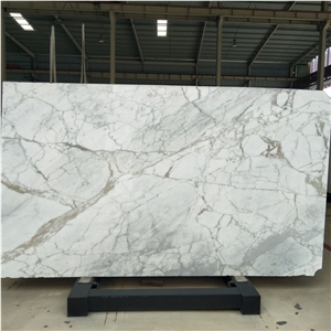 Natural Italian Calacatta Vagli Oro Marble Slabs