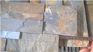 Rusty Slate Wall Cladding Culture Stone Wall Panel