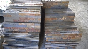Rusty Slate Wall Cladding Culture Stone Wall Panel