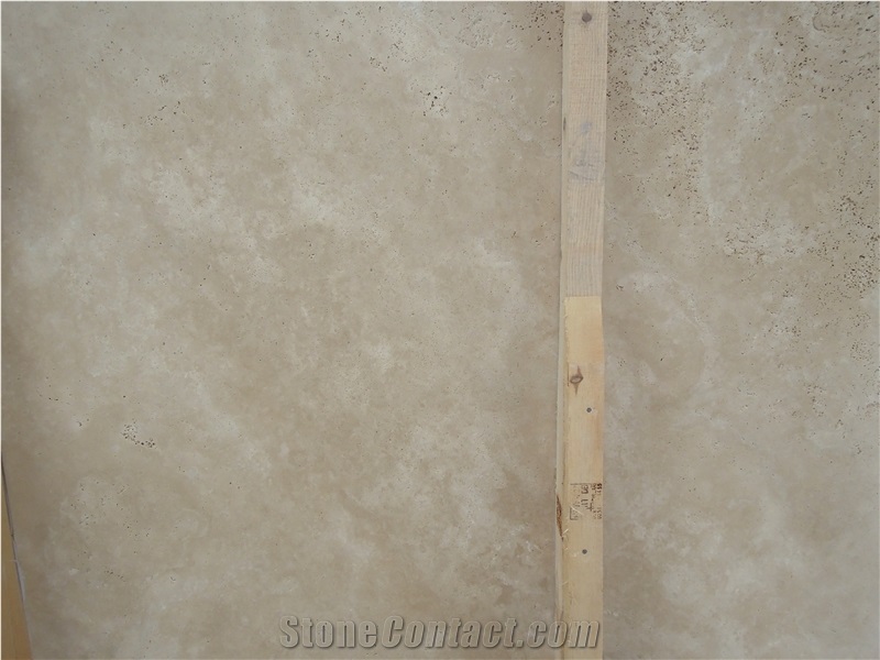 Ivory Travertine Slabs - Saw Cut Unfilled