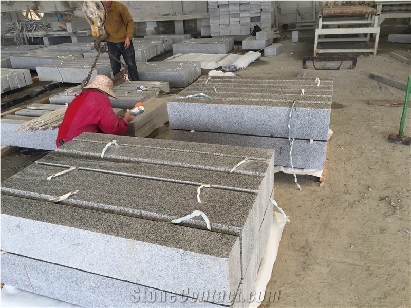 China Grey Granite Curbs G623 Kerb Stone