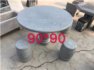 Grey Granite Benches and Table,Garden Chair