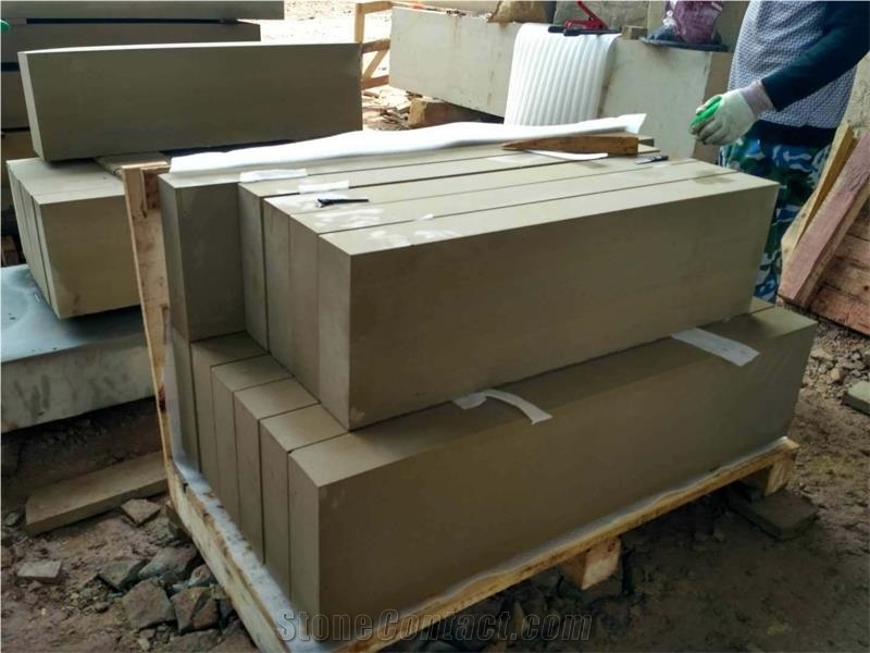 Yellow Sandstone Door Frame