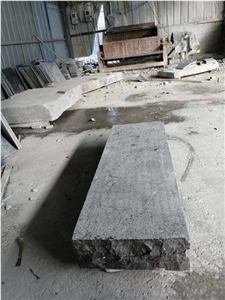 China Blue Limestone Honed Stairs Step Tiles