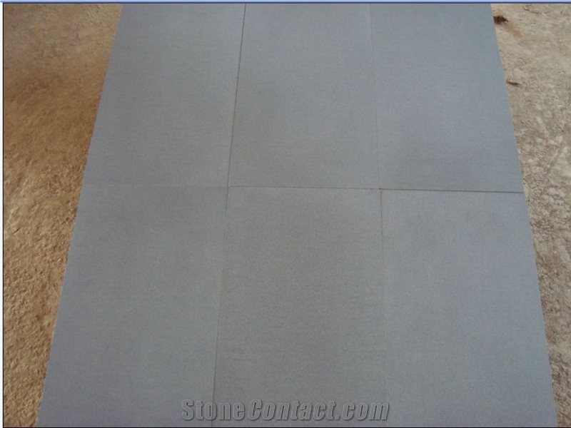 China Grey Basalt Lavastone Honed Floor Tiles