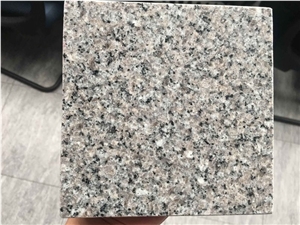 G650 Grey Granite Western Style Tombstone Monument