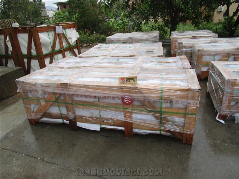 Nano White Artificial Marble Kitchen Countertop