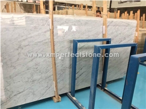 White Marble Slab, Bianco Carrara White Marble
