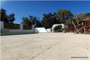 Antiq Rosal Sandstone Swimming Pool Pavement