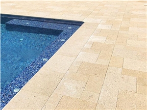 Antiq Rosal Sandstone Swimming Pool Pavement