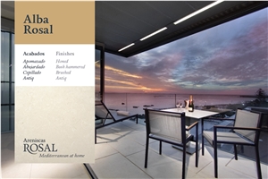Caliza Alba Rosal Limestone Slabs & Tiles