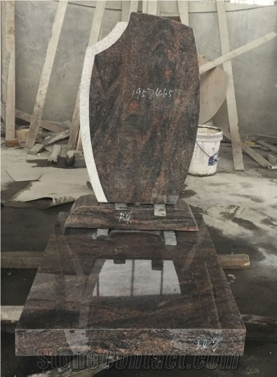 Himalaya Blue Granite Stone Customize Headstones