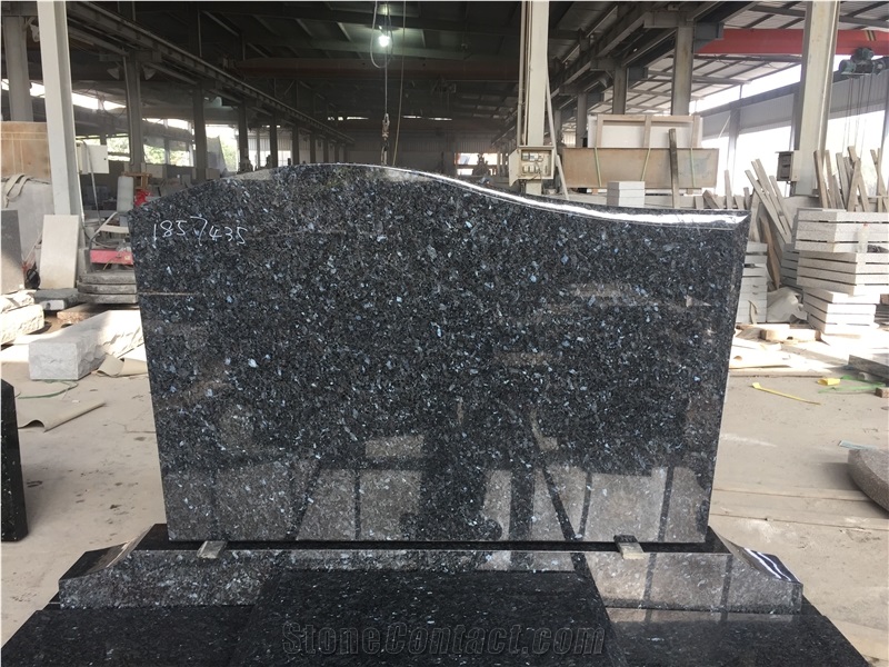 Mass Blue European Customization Private Tombstone