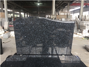 Mass Blue European Customization Private Tombstone
