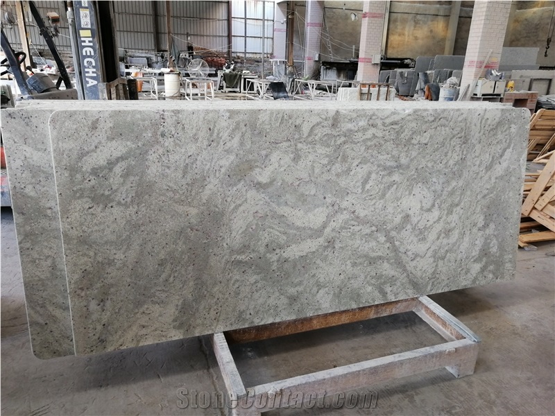 Andromeda White Granite Bath Vanity Countertop