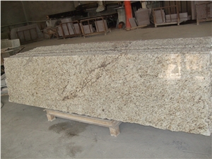 Giallo Ornamental Granite Prefab Countertops