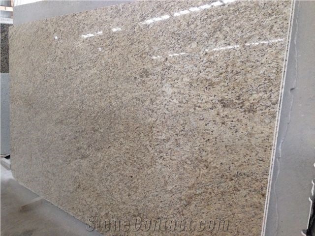 Giallo Ornamental Granite Prefab Countertops