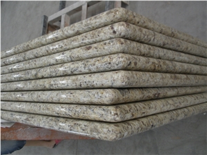 Giallo Ornamental Granite Prefab Countertops