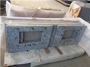Surf/Wave White China Granite Bath Vanity Tops