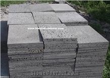 Basalt Landscap, Lava Stone Flagstone Courtyard