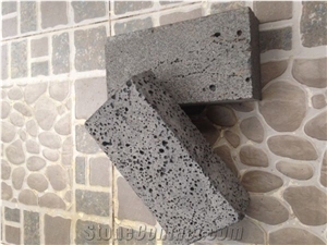 Exterior Wall Grey Basalt, Volcanic Stone Vietnam