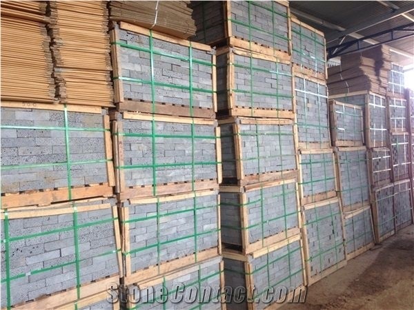 Volcanic Stone - Exterior Wall Grey Basalt