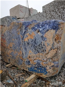 Brazil Blue Granite Big Blue Sodalite Block Brazil Blue Granite Big Blue Sodalite Block