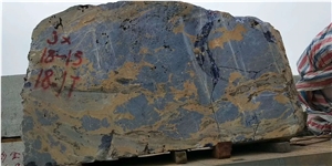 Brazil Blue Granite Big Blue Sodalite Block