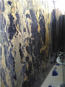 Brazil Granite Blue Sodalite Big Block Quarry