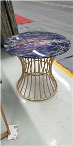 Semi Precious Blue Sodalite Table