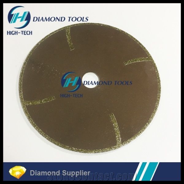 Electroplated Saw Blade Slant Protective Teeth