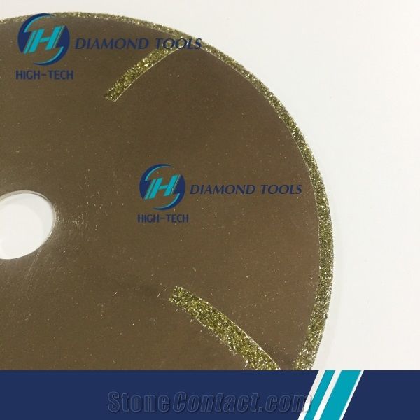 Electroplated Saw Blade Slant Protective Teeth