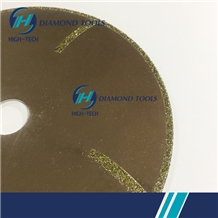 Electroplated Saw Blade Slant Protective Teeth