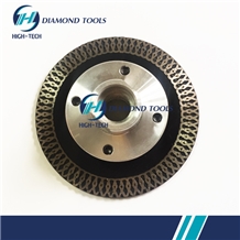 Flange Mesh Turbo Diamond Saw Blade, Marble/Tiles