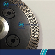 Flange Mesh Turbo Diamond Saw Blade, Marble/Tiles