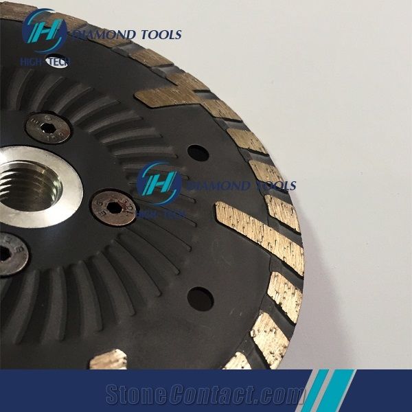 Granite Flange Turbo Saw Blade Protective Teeth