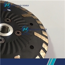 Granite Flange Turbo Saw Blade Protective Teeth
