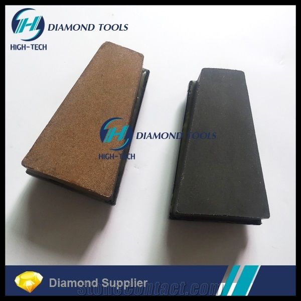 Natural Stone Resin Buff Fickert Polishing Brick